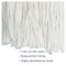 Boardwalk Cut-End Wet Mop, White, Rayon, PK12, BWK2020RCT BWK2020RCT - alternate 4